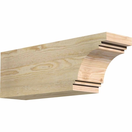 Pescadero Rough Sawn Rafter Tail, Douglas Fir, 6W X 8H X 24L